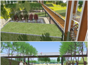 精品现代田园湿地公园景观设计 SU模型图下载指南与城市规划库应用